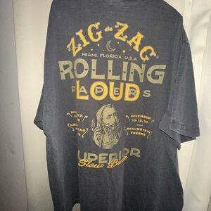 Zig Zag rolling loud graphic T shirt men’s size 2XL